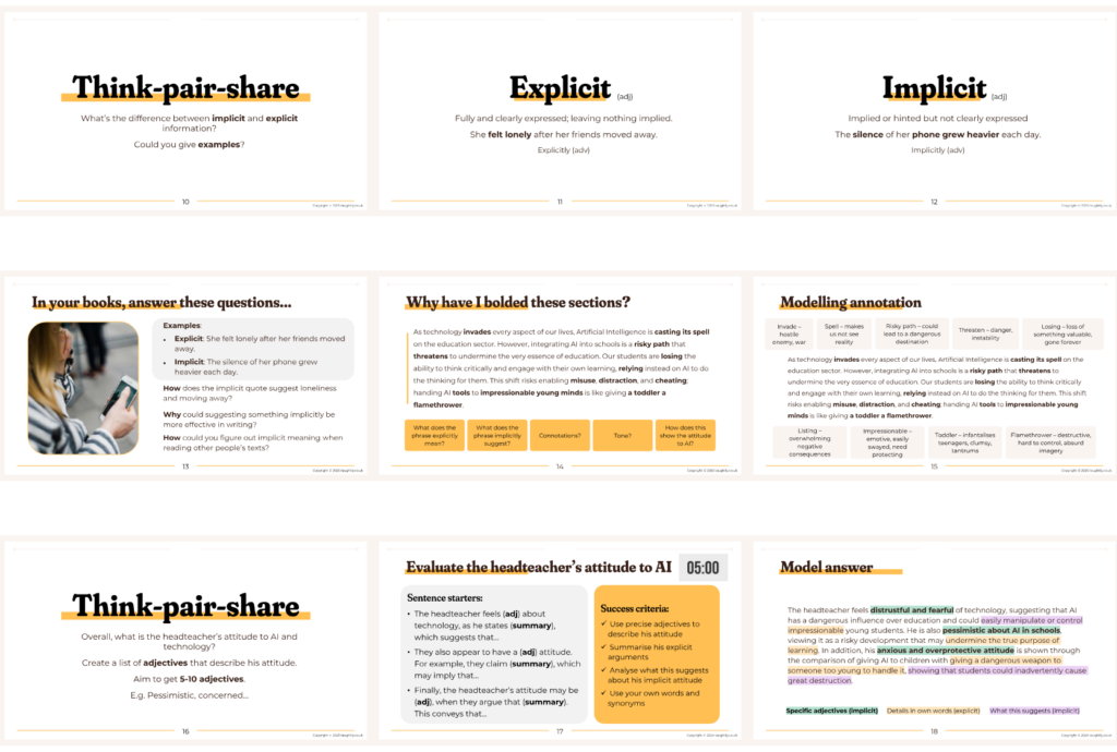 Directed Writing 2027 Powerpoint